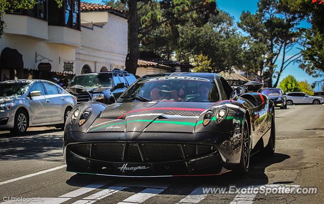 Pagani Huayra spotted in Carmel, California