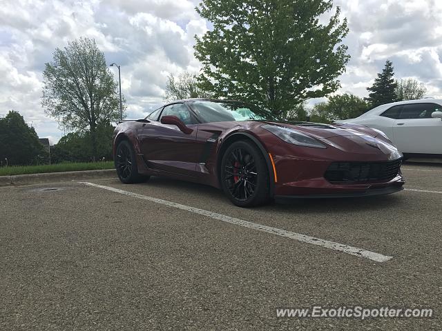 Chevrolet Corvette Z06 spotted in Madison, Wisconsin