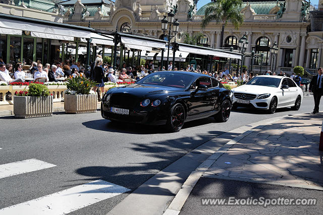 Bentley Continental spotted in Monte Carlo, Monaco