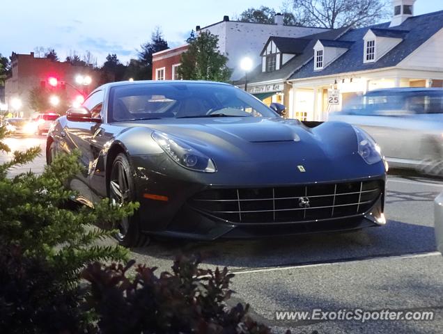 Ferrari F12 spotted in Chagrin Falls, Ohio