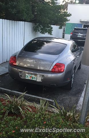 Bentley Continental spotted in Jacksonville, Florida