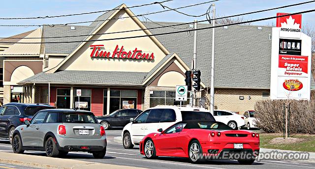 Ferrari F430 spotted in St-Hilaire, Canada