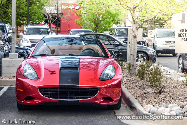 Ferrari California spotted in DTC, Colorado