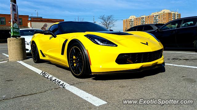 Chevrolet Corvette Z06 spotted in Toronto, Canada