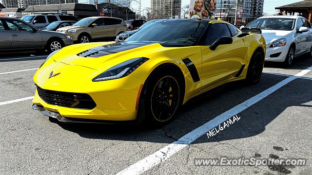 Chevrolet Corvette Z06 spotted in Toronto, Canada