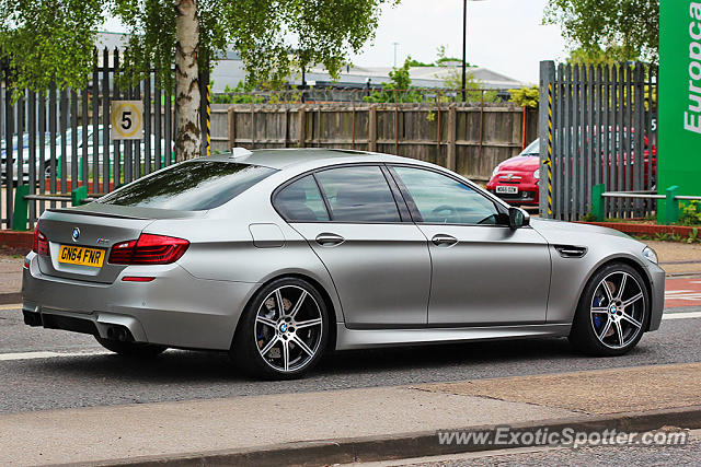 BMW M5 spotted in Cambridge, United Kingdom