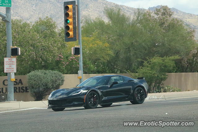 Chevrolet Corvette Z06 spotted in Tucson, Arizona