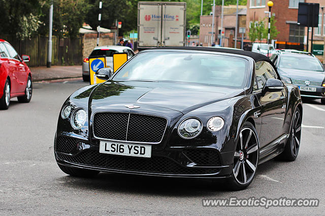 Bentley Continental spotted in Cambridge, United Kingdom