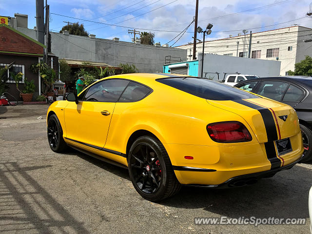 Bentley Continental spotted in Los Angeles, California