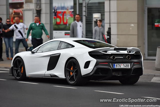 Mclaren 675LT spotted in Warsaw, Poland