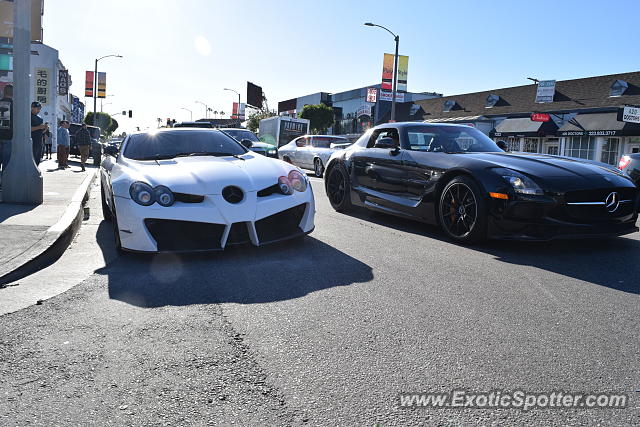 Mercedes SLR spotted in Hollywood, California