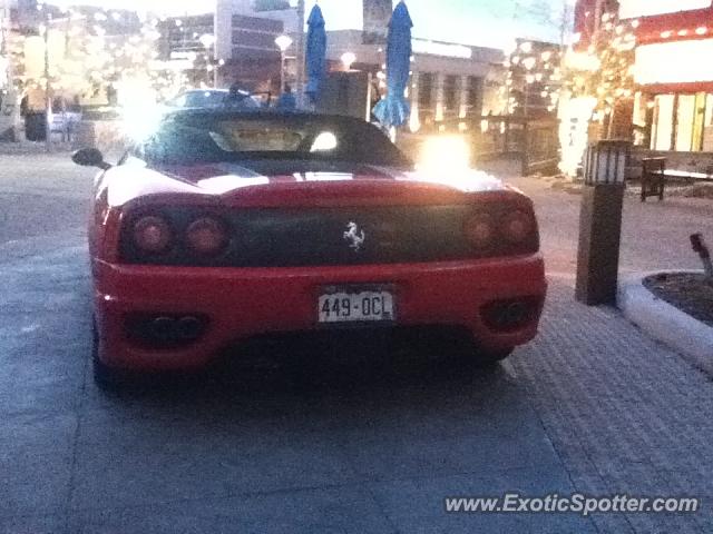 Ferrari 360 Modena spotted in Lone Tree, Colorado