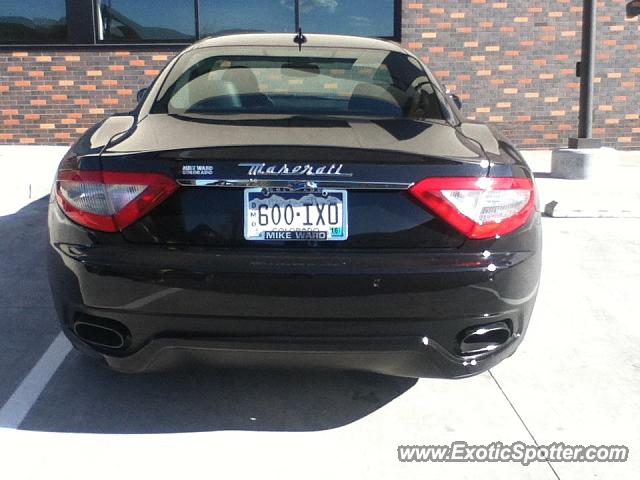 Maserati GranTurismo spotted in Castle Pines, Colorado