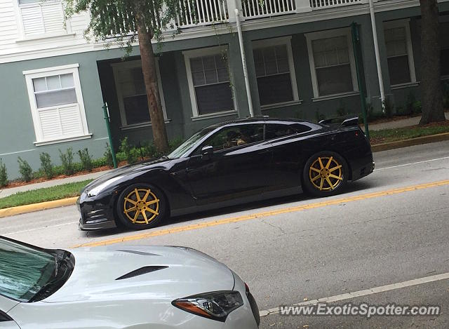 Nissan GT-R spotted in Celebration, Florida