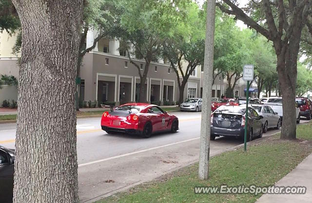 Nissan GT-R spotted in Celebration, Florida