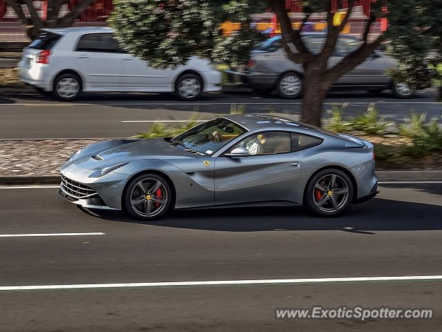 Ferrari F12 spotted in Auckland, New Zealand