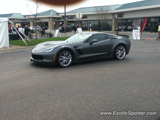 Chevrolet Corvette Z06 spotted in Castle pines, Colorado