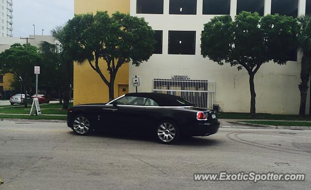 Rolls-Royce Dawn spotted in Miami, Florida