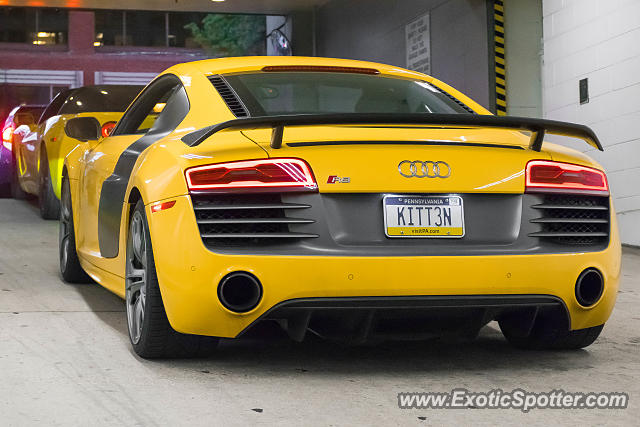 Audi R8 spotted in Arlington, Virginia