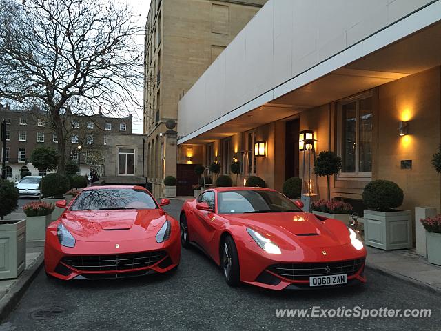 Ferrari F12 spotted in London, United Kingdom