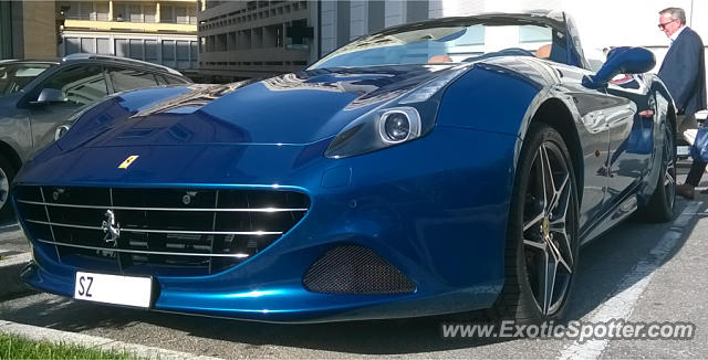 Ferrari California spotted in Chiasso, Switzerland