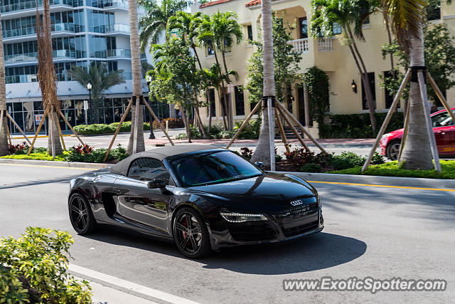 Audi R8 spotted in Miami, Florida