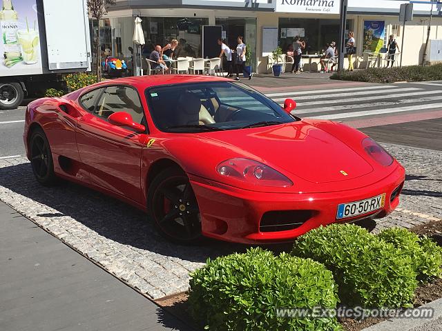 Ferrari 360 Modena spotted in Vilamoura, Portugal