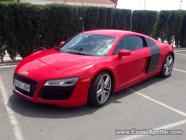 Audi R8 spotted in Huelva, Spain