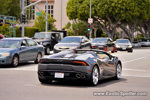 Lamborghini Huracan spotted in Beverly Hills, California