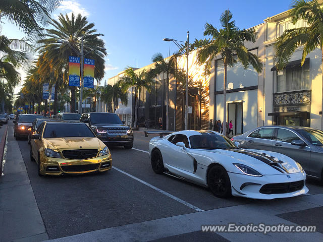 Dodge Viper spotted in Beverly Hills, California