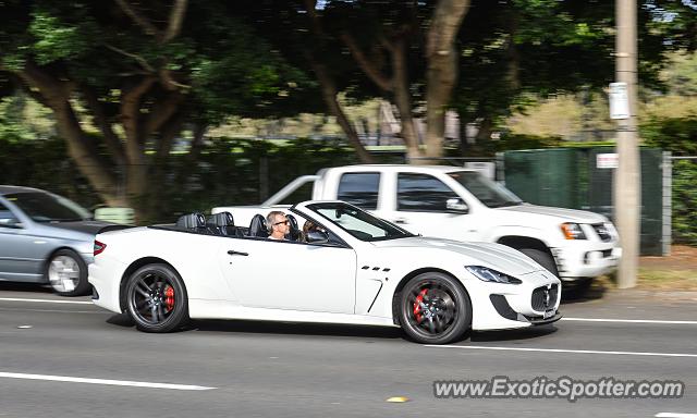 Maserati GranCabrio spotted in Sydney, Australia