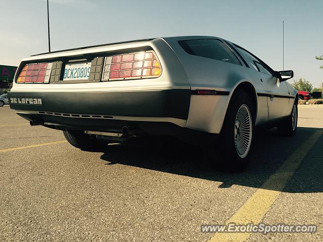 DeLorean DMC-12 spotted in Guelph, Ont, Canada