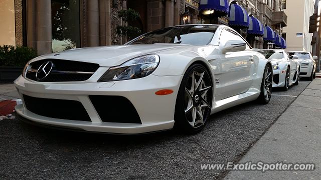 Mercedes SL 65 AMG spotted in Beverly Hills, California