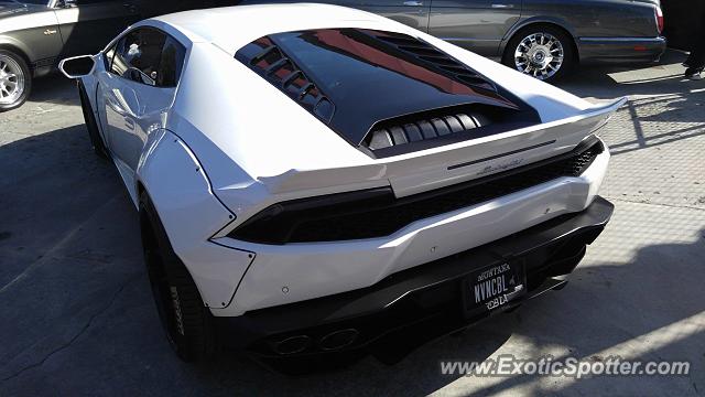 Lamborghini Huracan spotted in Encino, California