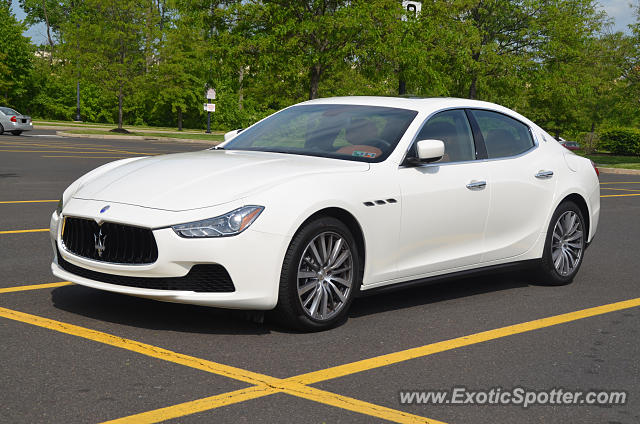 Maserati Ghibli spotted in Warrington, Pennsylvania