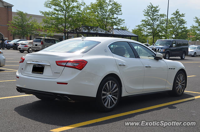 Maserati Ghibli spotted in Warrington, Pennsylvania