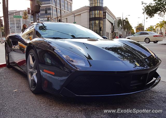 Ferrari 488 GTB spotted in LA, California