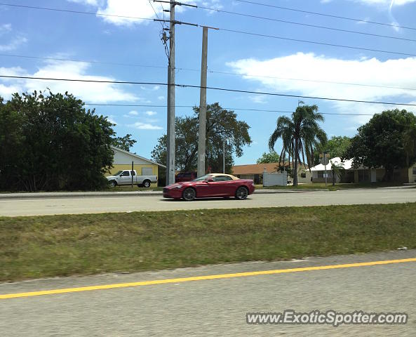 Aston Martin DB9 spotted in Stuart, Florida