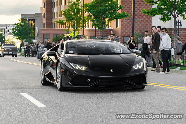 Lamborghini Huracan spotted in National Harbor, Maryland