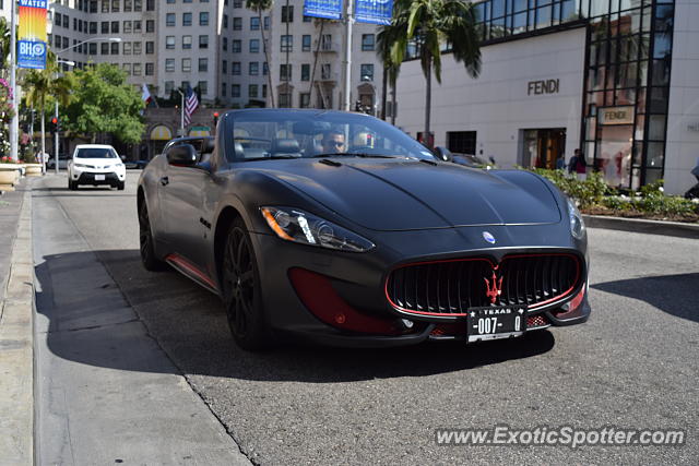 Maserati GranTurismo spotted in Beverly Hills, California