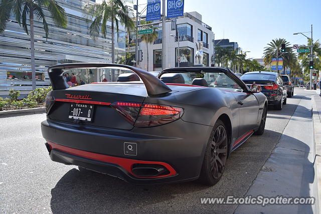 Maserati GranTurismo spotted in Beverly Hills, California