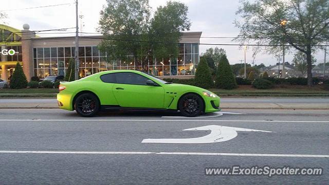 Maserati GranTurismo spotted in Greensboro, North Carolina