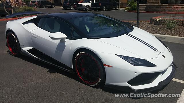 Lamborghini Huracan spotted in Gilbert, Arizona