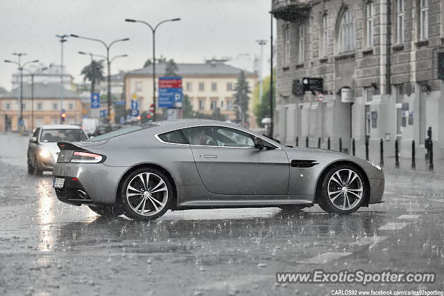 Aston Martin Vantage spotted in Warsaw, Poland