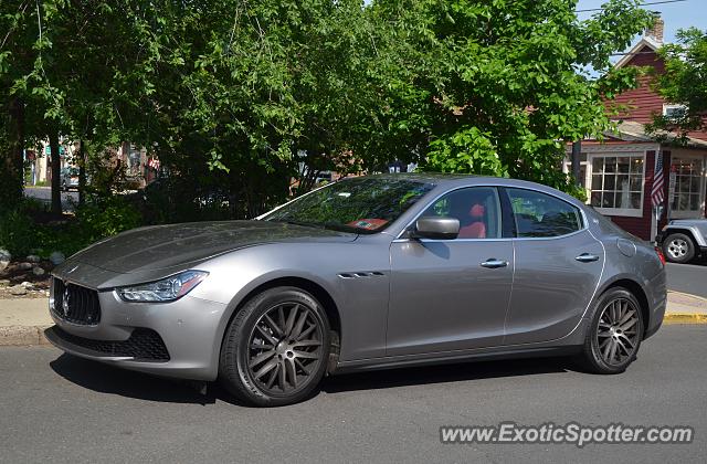 Maserati Ghibli spotted in Doylestown, Pennsylvania