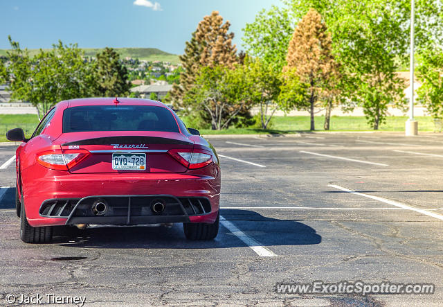 Maserati GranTurismo spotted in Lone Tree, Colorado