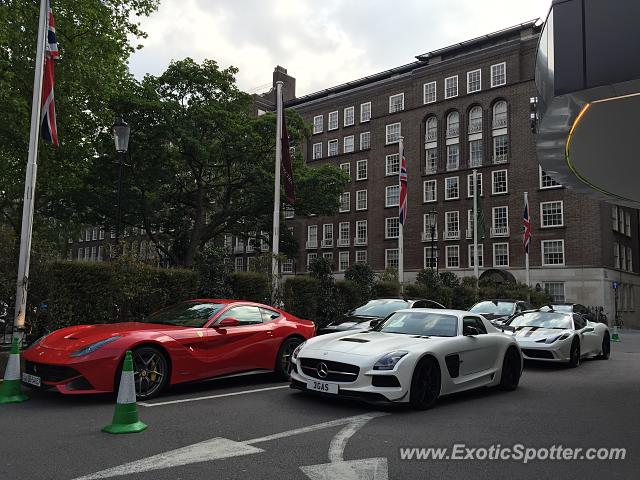 Ferrari F12 spotted in London, United Kingdom