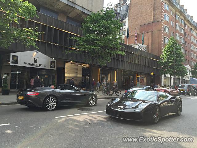 Aston Martin Vanquish spotted in London, United Kingdom