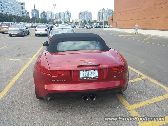 Jaguar F-Type spotted in Toronto, Canada