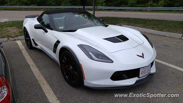 Chevrolet Corvette Z06 spotted in Wrentham, Massachusetts